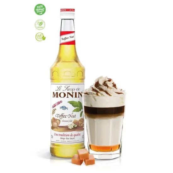 Monin Toffee Nut Fındık Şekerleme Şurubu 700 ML şişesi