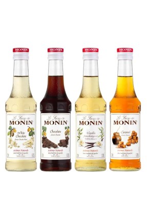 Monin Gurme Kahve Şurubu Seti 4x250 ml