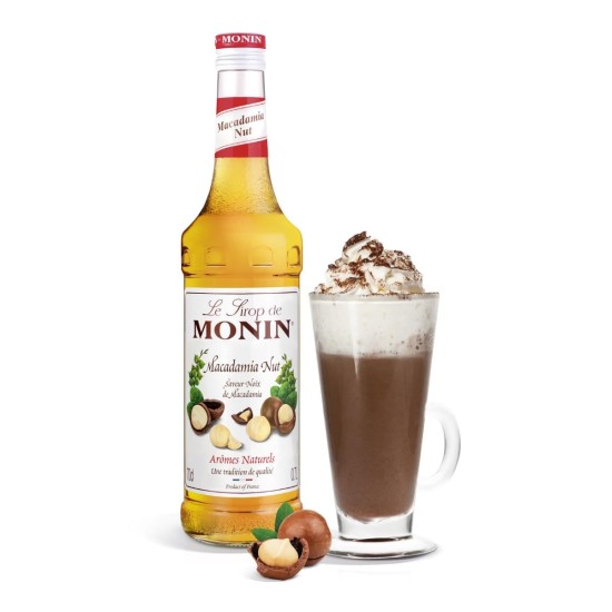 Monin Macadamia Nut Şurubu 700 ml monin macadamia nut şurubu 700 ml kahve şurubu