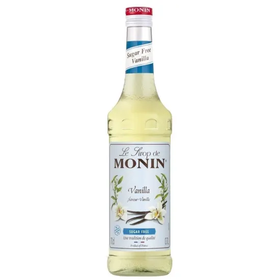MONIN Şekersiz Vanilya Şurubu 700 ml Sugar Free Vanilla kahve şurubu