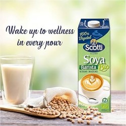 Scotti Organik Soya Barista İçeceği 1Lt