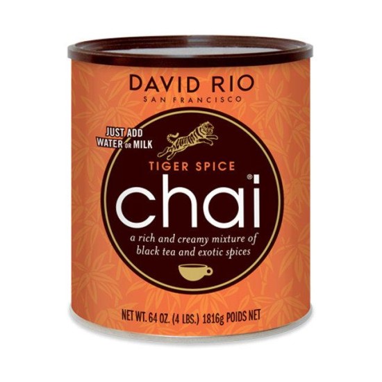 David Rio Tiger Spice Chai 1814 g kutu – Pluskahve