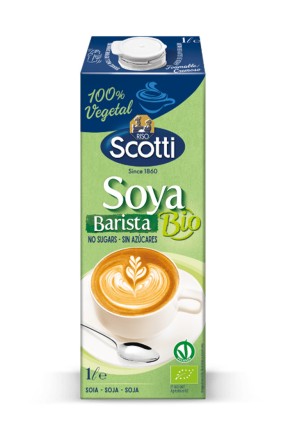 Scotti Organik Soya Barista İçeceği 1Lt Scotti Organik Soya Barista İçeceği 1Lt