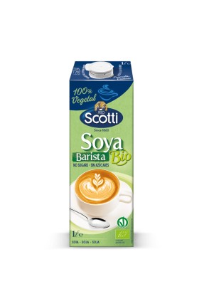 Scotti Organik Soya Barista İçeceği 1Lt Scotti Organik Soya Barista İçeceği 1Lt
