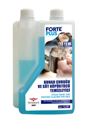Forte Plus Buhar Çubuğu ve Süt Köpürtücü Temizleyici 1L Forte Plus Buhar Çubuğu ve Süt Köpürtücü Temizleyici 1L