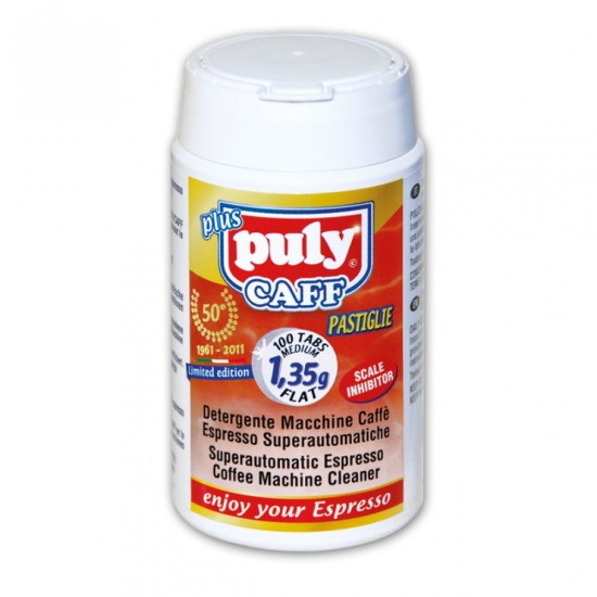 Puly Caff Plus 1.35 g Temizlik Tableti – Espresso Makineleri İçin Profesyonel Temizlik Puly Caff Plus Espresso Makinesi Temizleyici Tablet 100 x 1.35 g