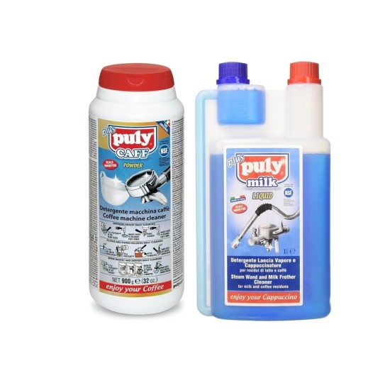 Puly Caff Espresso Makinesi Temizlik Seti – Profesyonel Barista Bakımı puly caff espresso makinesi temizlik seti grup kafasi ve sut sistemi temizleyici