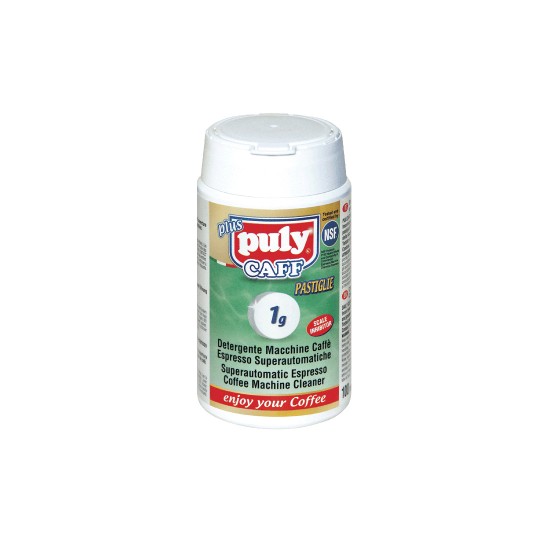 Puly Caff Plus kahve makinesi temizleyici tablet 100 x 1g – backflush temizlik tableti