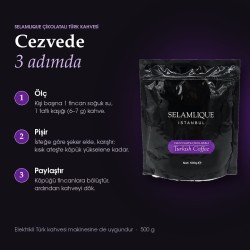 Selamlique Çikolatalı Türk Kahvesi 500 g