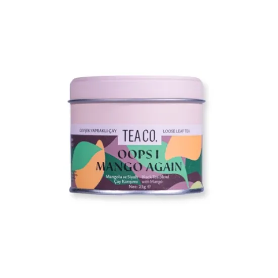 Tea Co Mangolu Siyah Çay Oops I Mango Again 25 Gr