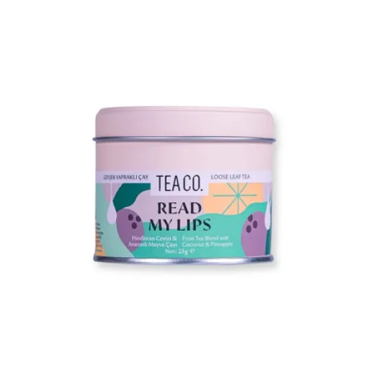 Tea Co Read My Lips Hindistan Cevizli Siyah Çay 25 Gr
