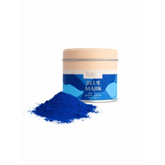Tea Co Blue Majik Organik Spirulina 25 Gr Tea Co Blue Majik Organik Spirulina 25 Gr