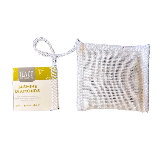 Tea Co Yaseminli Yeşil Çay Müslin Poşet 100’lü