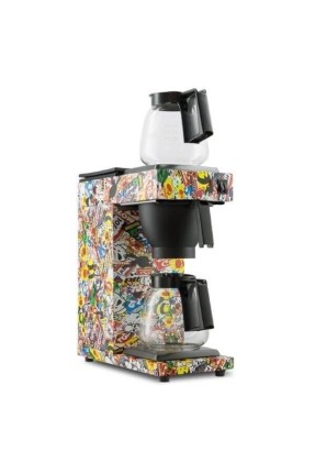 Kef Filtre Kahve Makinesi 1.8 Litre Grafiti