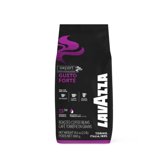 Lavazza Gusto Forte Çekirdek Kahve 1 KG | Expert Serisi | PlusKahve
