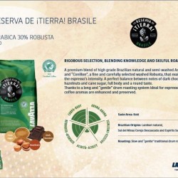 Lavazza Itierra Brasile Çekirdek Kahve 1 KG
