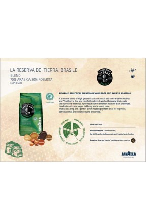 Lavazza Itierra Brasile Çekirdek Kahve 1 KG Lavazza Itierra Brasile Çekirdek Kahve 1 KG
